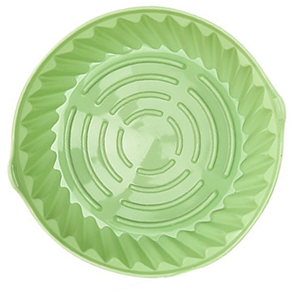 Kitchen Baking Gadgets - Round Reusable Silicone Air Fryer Liner
