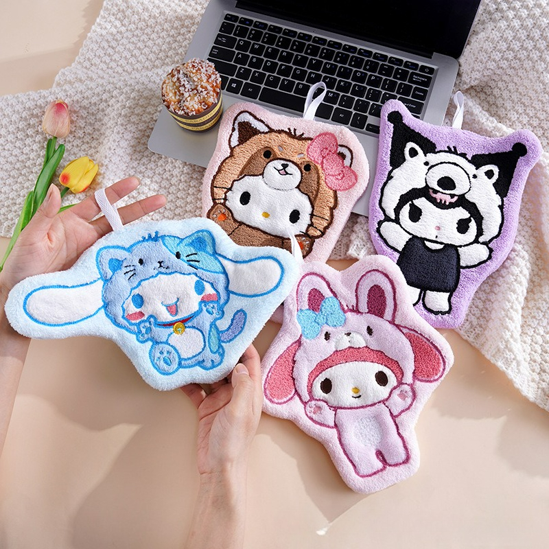 Kitchen Baking Storage - 1/4 Pcs Soft Thick Sanrio Kuromi