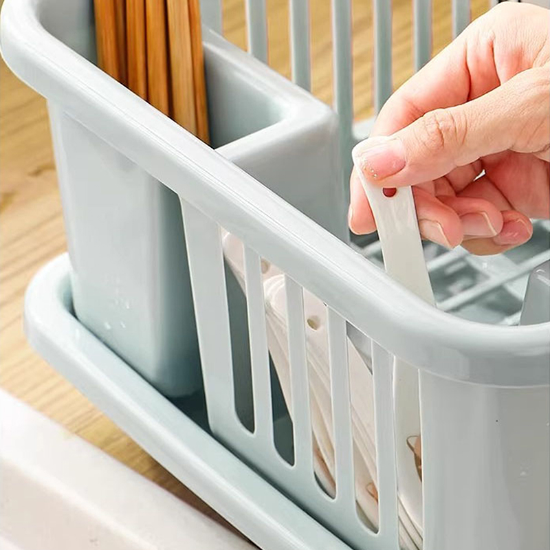 Kitchen Baking Tray Storage - Plastic Bowl Rack Water Filtering Dish