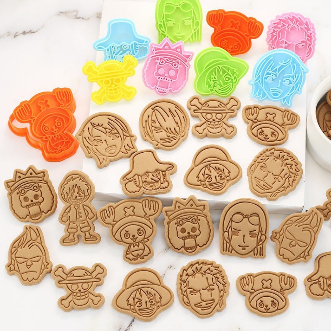 One Piece Cookie Cutter Set Cu - Kitchen Baking Products のレビューと価格