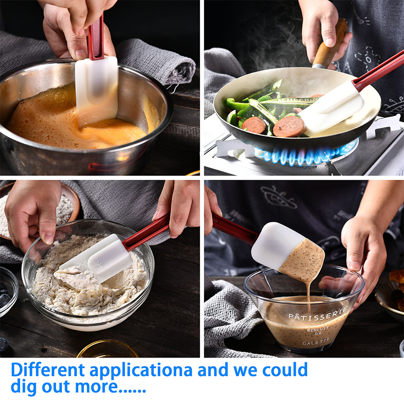1/2Pcs Silicone Butter Scraper - Kitchen Baking Torch のレビューと価格