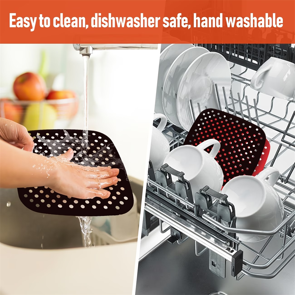 Reusable Air Fryer Pad, Silico - Kitchen Baking Products のレビューと価格