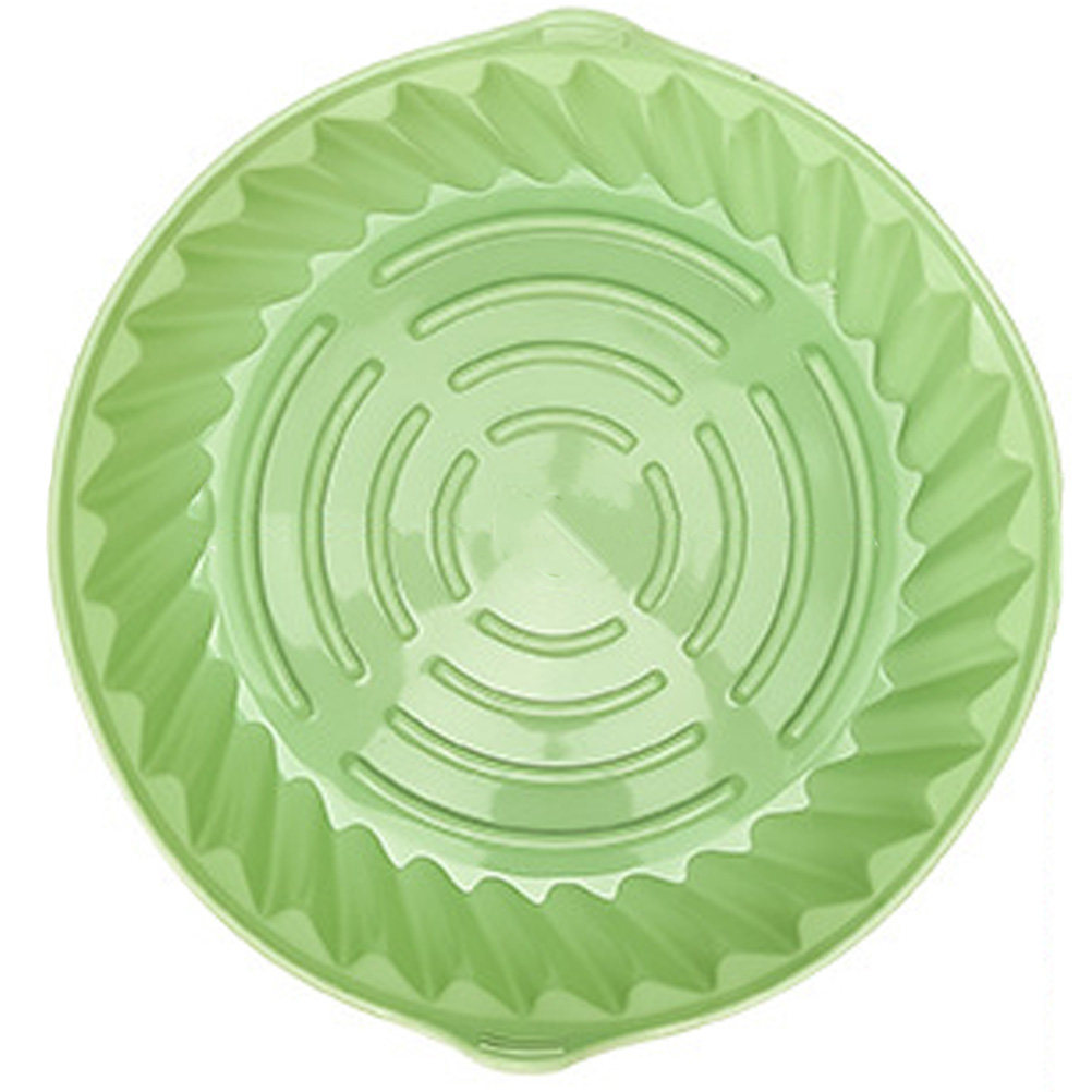 Round Reusable Silicone Air Fr - Kitchen Baking Gadgets のレビューと価格