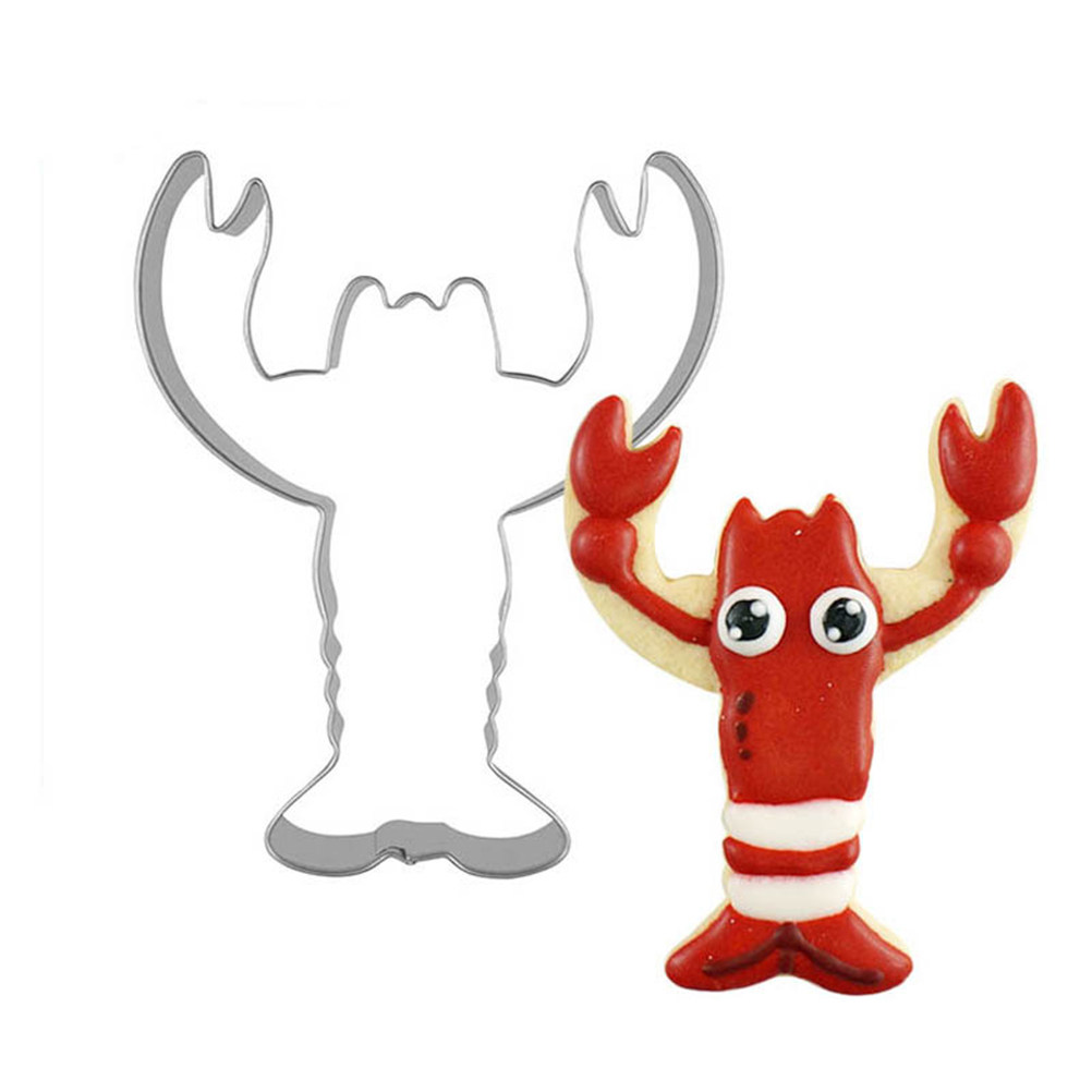 4pcs Lobster Shape Cookie Cutt - Kitchen Baking Cake のレビューと価格