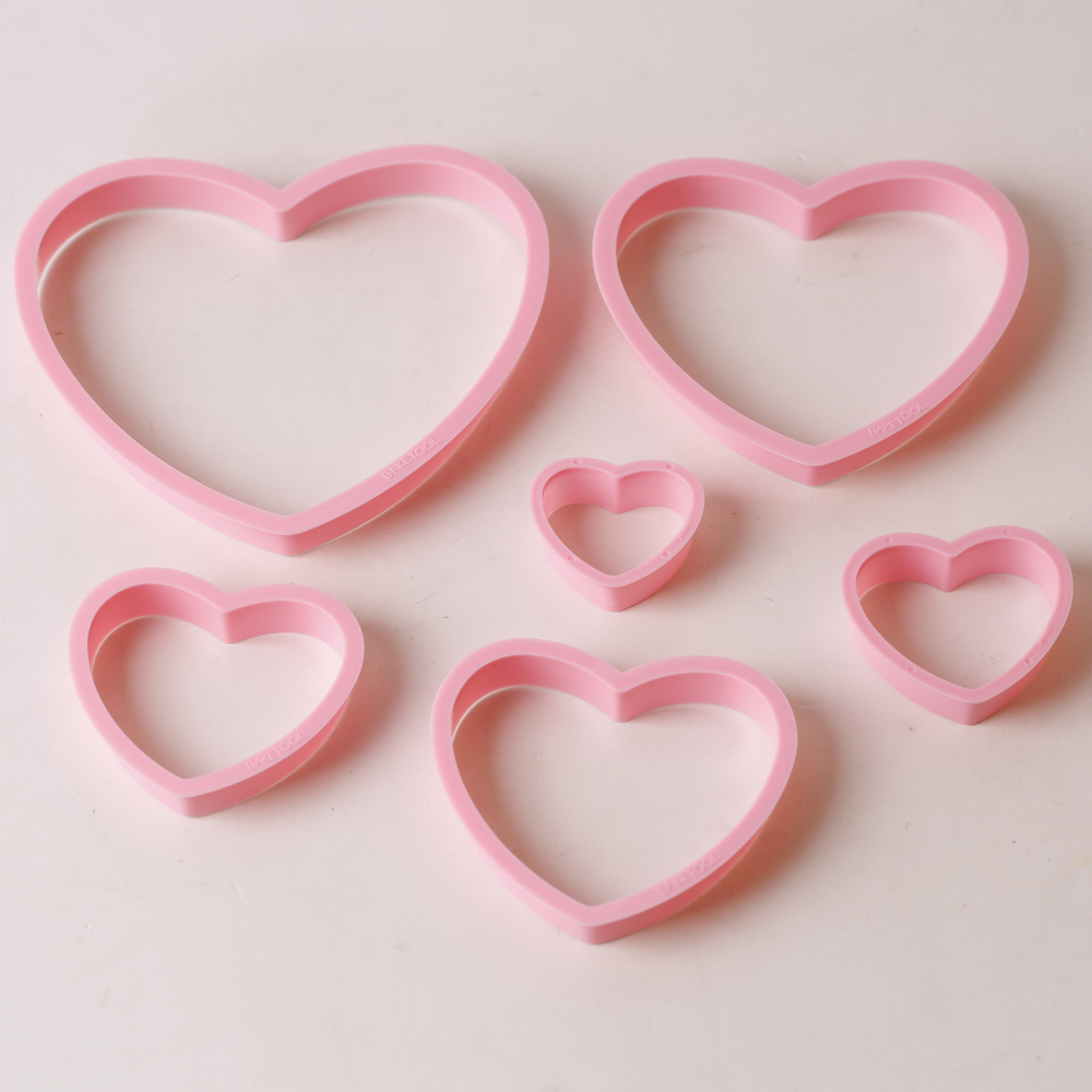 1set/3sets Pink Heart Star Flo - Kitchen Baking Products のレビューと価格