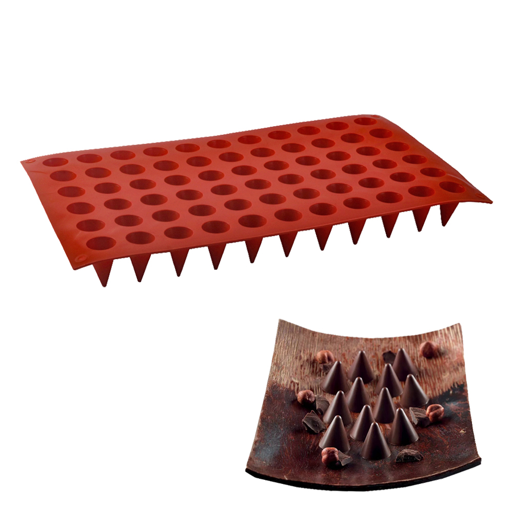 66-Cells Cone Chocolate Baking - Kitchen Baking Products のレビューと価格