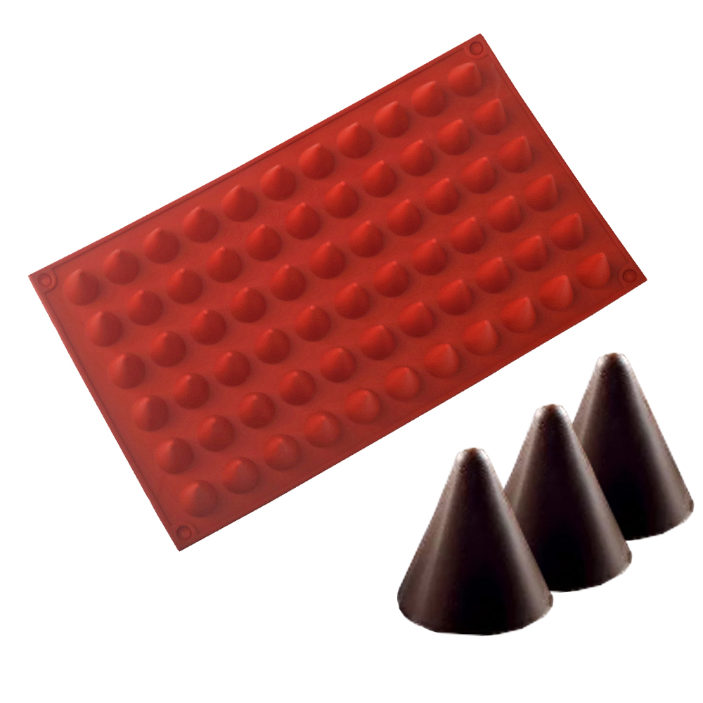 66-Cells Cone Chocolate Baking - Kitchen Baking Products のレビューと価格