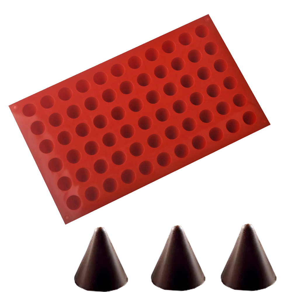66-Cells Cone Chocolate Baking - Kitchen Baking Products のレビューと価格
