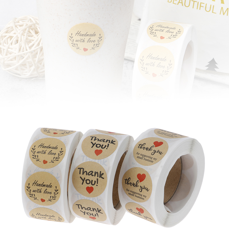 500pcs Thank You Stickers Seal - Kitchen.Baking Labels のレビューと価格