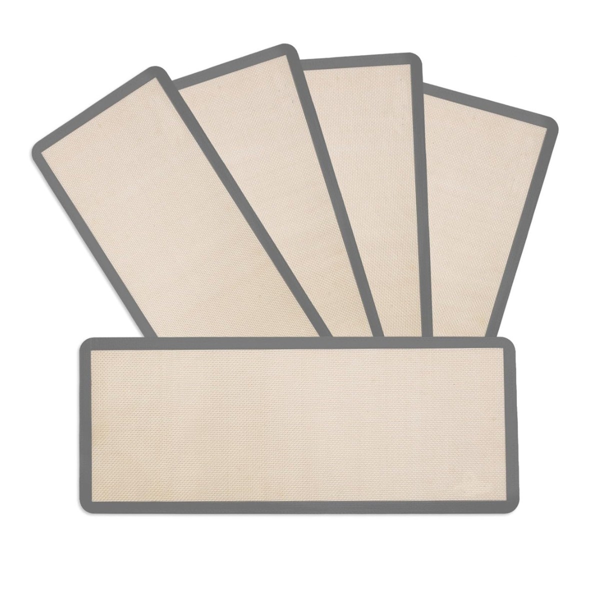 5Pcs Silicone Baking Mats M L  - Kitchen Baking Gadgets のレビューと価格