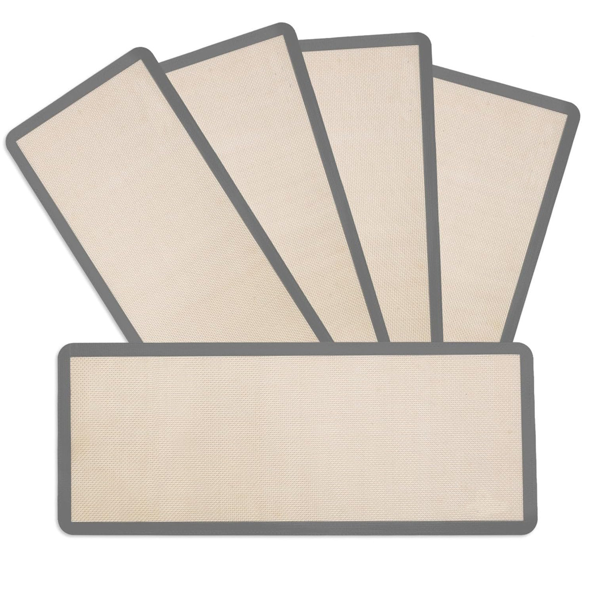 5Pcs Silicone Baking Mats M L  - Kitchen Baking Gadgets のレビューと価格