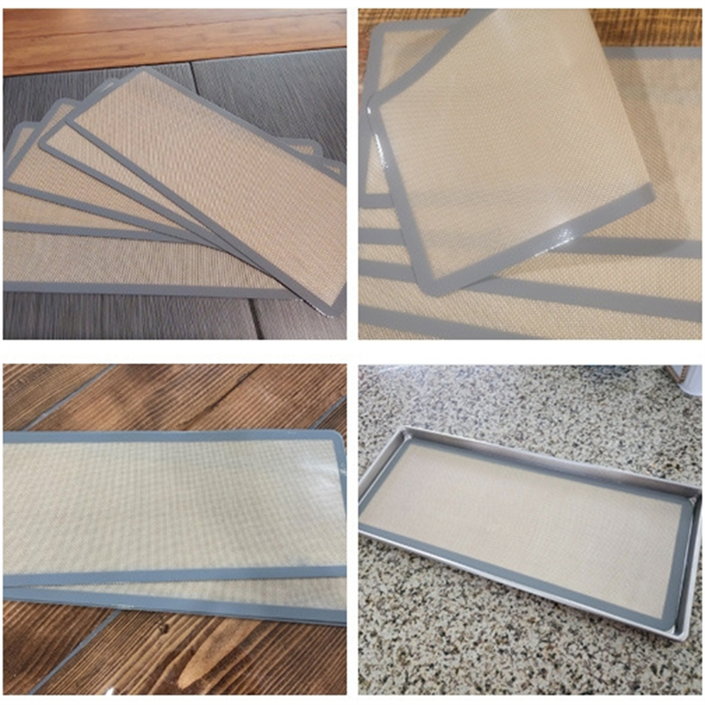5Pcs Silicone Baking Mats M L  - Kitchen Baking Gadgets のレビューと価格
