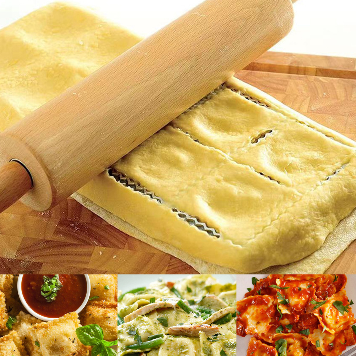 Ravioli Maker Press 10/12 Hole - Kitchen Baking Aid のレビューと価格