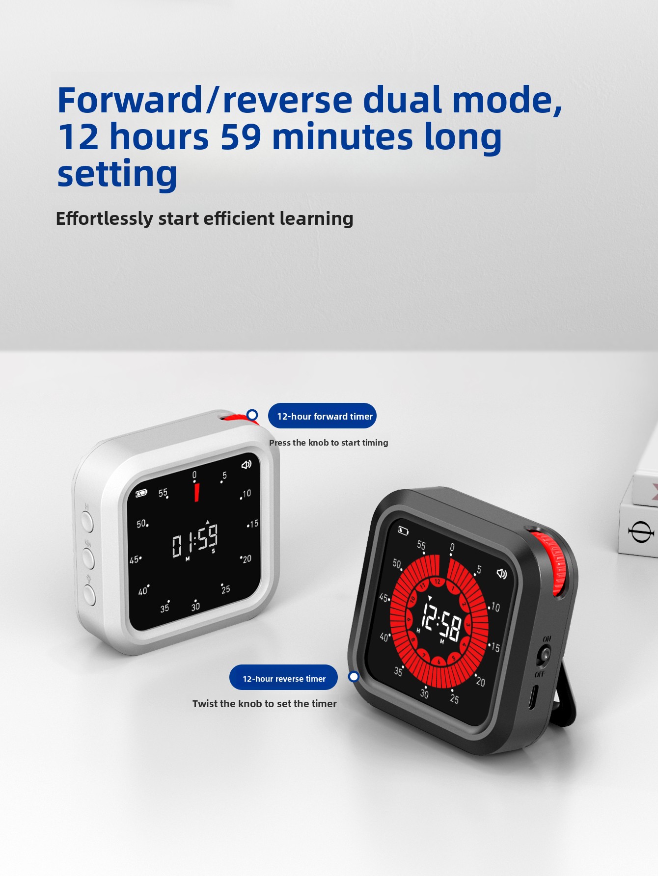 Visual Timer Learning Self-Dis - Kitchen Baking Aid のレビューと価格