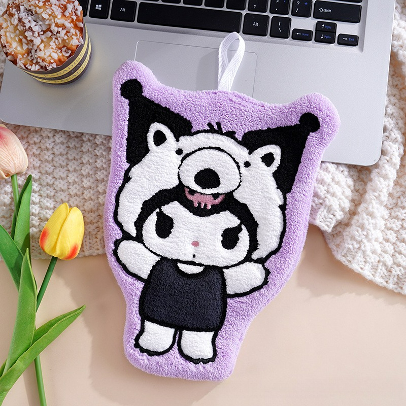 1/4 Pcs Soft Thick Sanrio Kuro - Kitchen Baking Storage のレビューと価格
