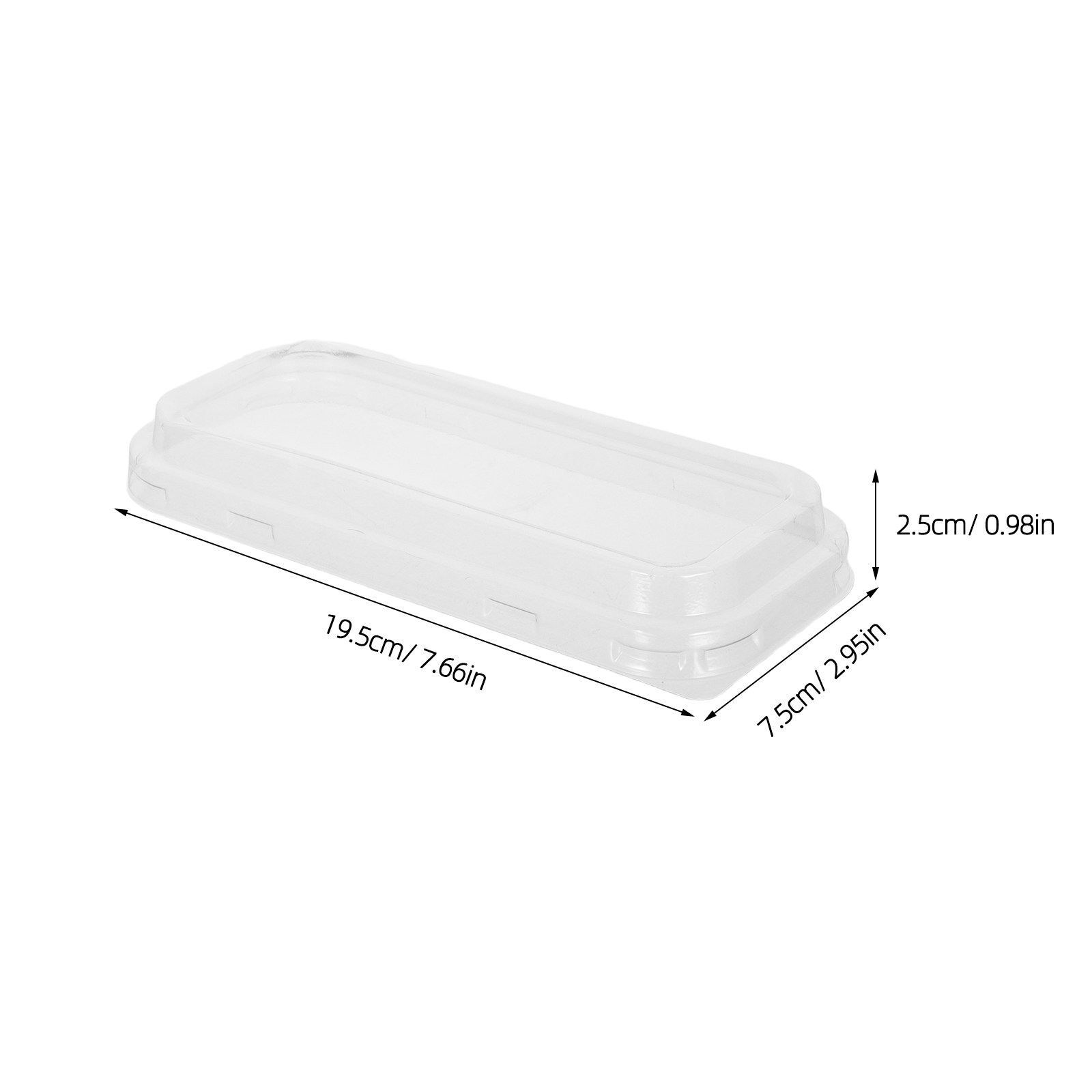 50Pcs Plastic Loaf Baking Lids - Kitchen Baking Cake のレビューと価格