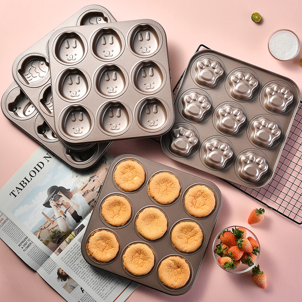 Non-stick coating 9 cake mold  - Kitchen Baking Dishes のレビューと価格