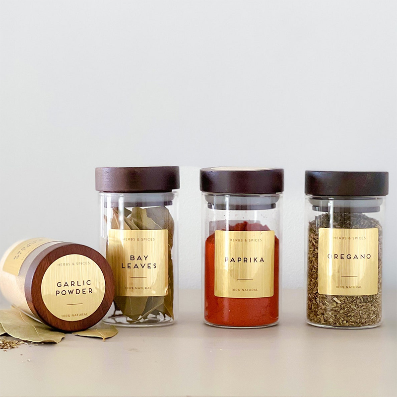 10Pcs Personalised Gold Metall - Kitchen.Baking Labels のレビューと価格