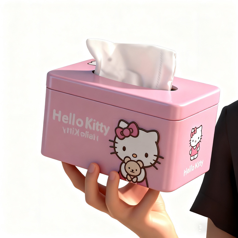 New Hello Kitty Creative Cute  - Kitchen Baking Tray Storage のレビューと価格