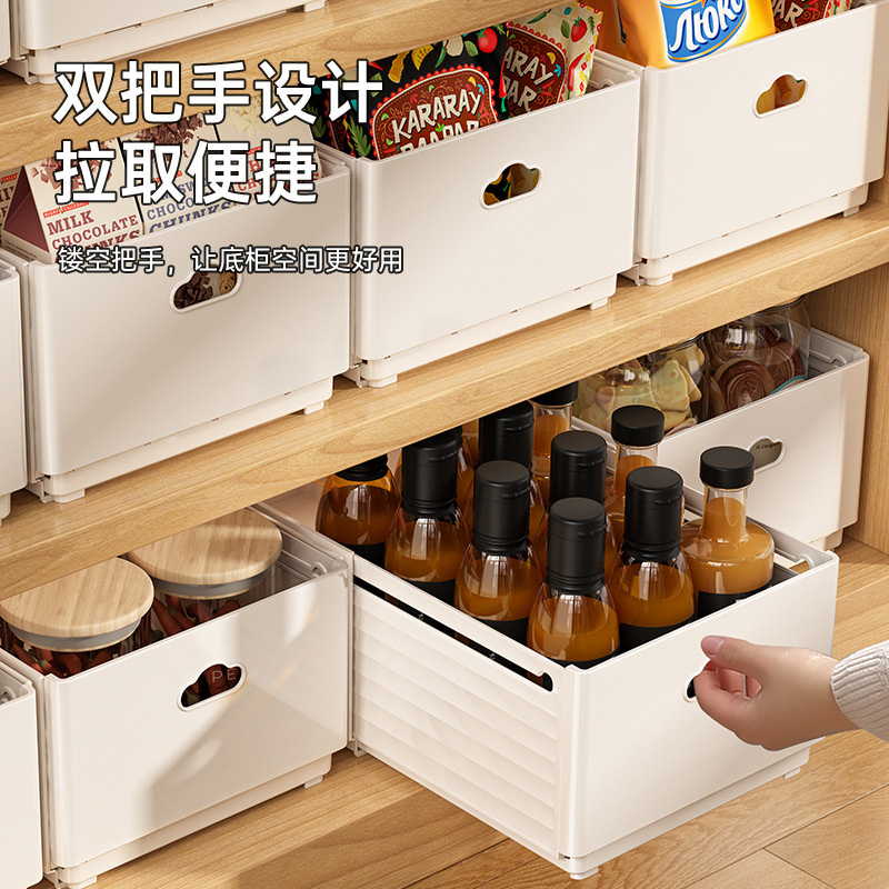 New Retractable Drawer Organiz - Kitchen Baking Tray Storage のレビューと価格