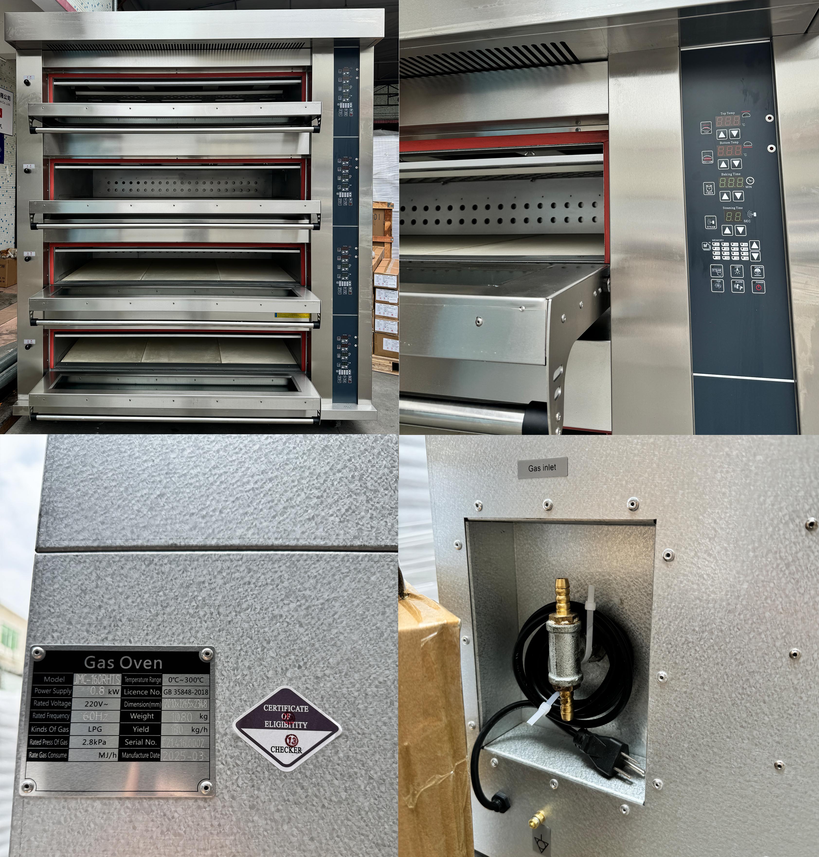 Customized Commercial Pizza Br - Commercial Kitchen For Baking のレビューと価格