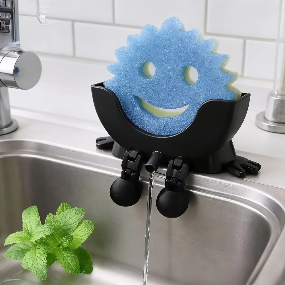 Drainable Soap & Sponge Holder - Kitchen Baking Storage のレビューと価格