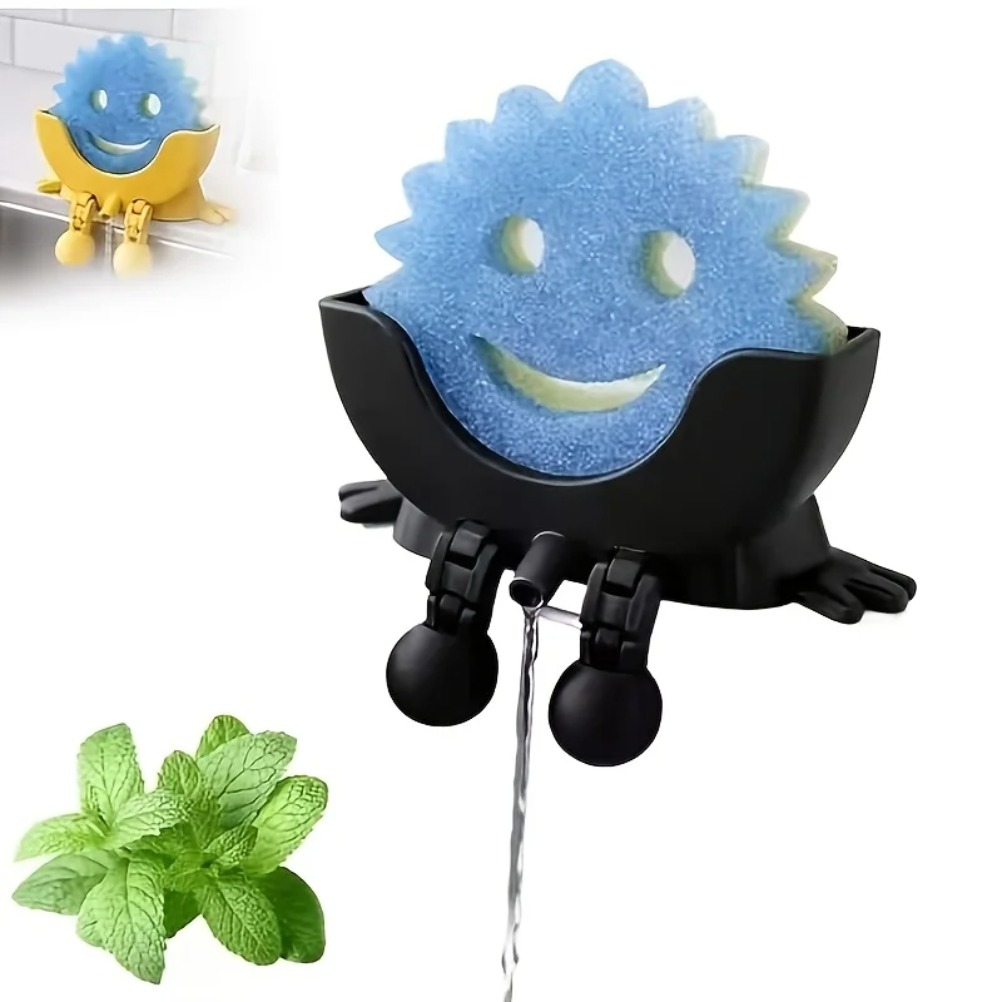 Drainable Soap & Sponge Holder - Kitchen Baking Storage のレビューと価格