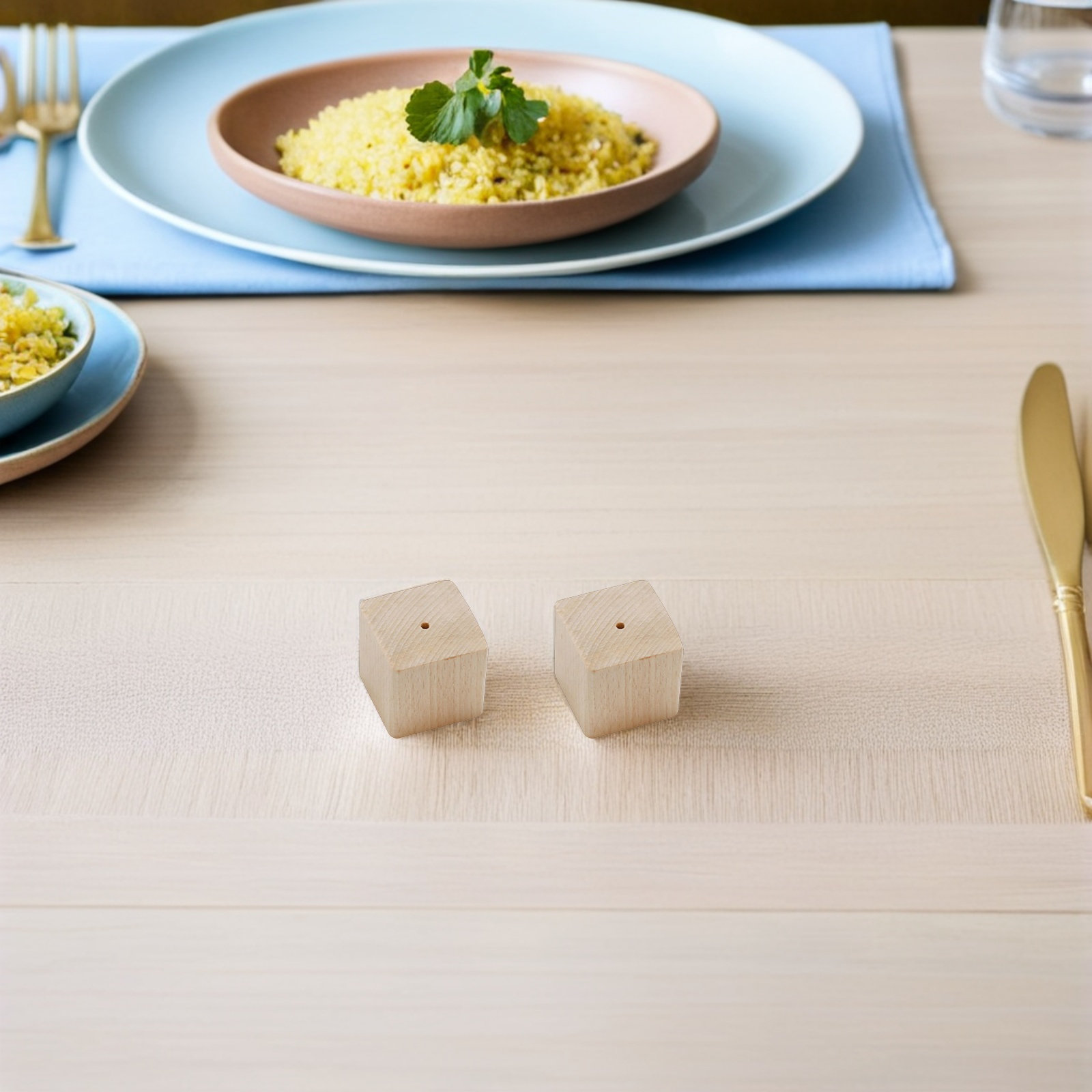 2Pcs Wooden Flower Nail Stand  - Kitchen Baking Cake のレビューと価格