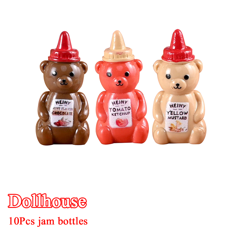 10Pcs 1/12 Dollhouse Simulated - Kitchen Baking Storage のレビューと価格