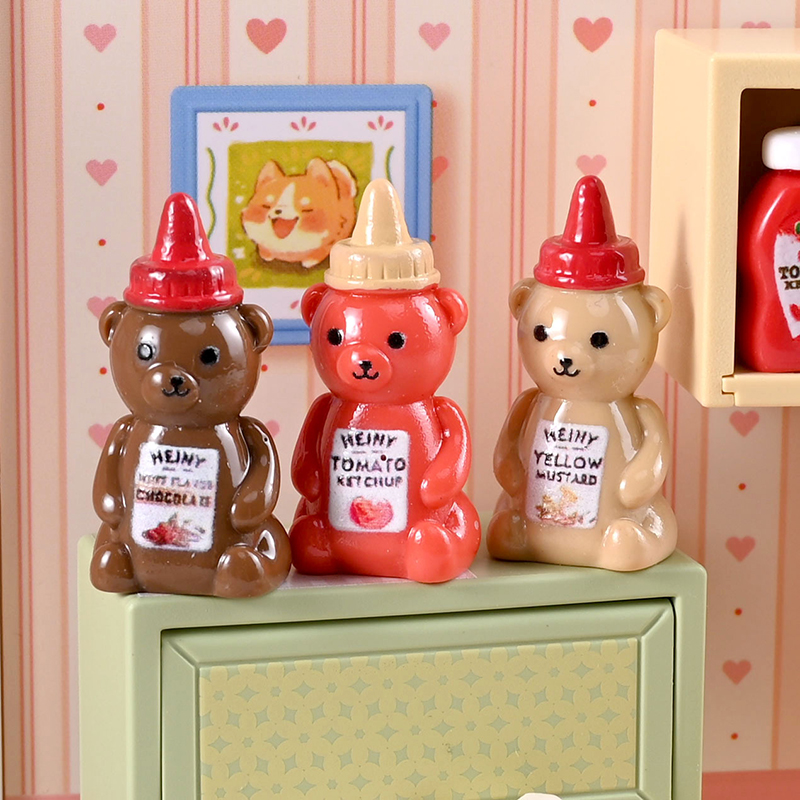 10Pcs 1/12 Dollhouse Simulated - Kitchen Baking Storage のレビューと価格