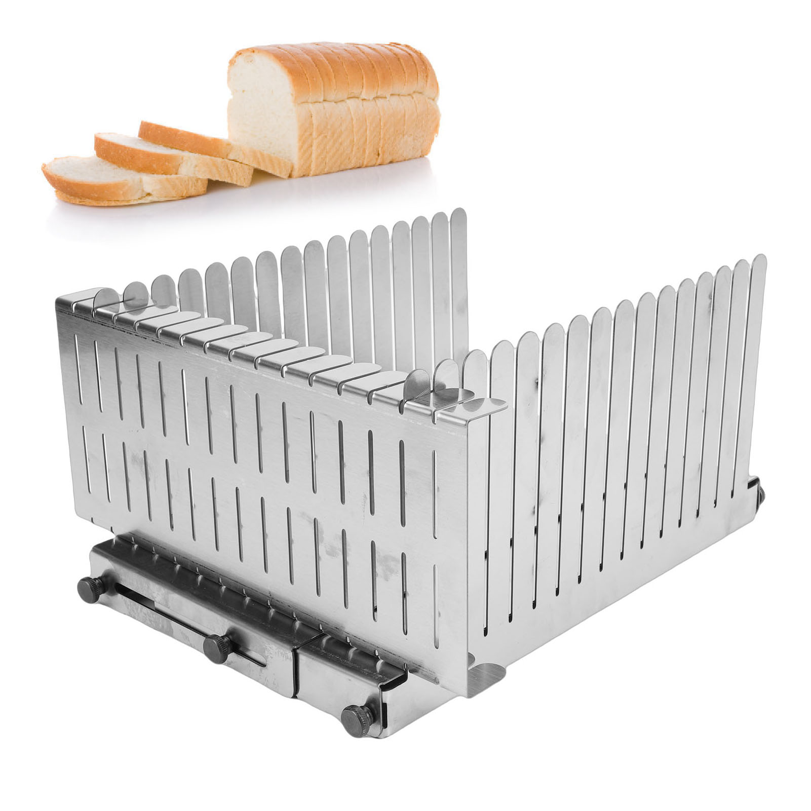 Stainless Steel Bread Slicer,  - Kitchen Baking Aid のレビューと価格