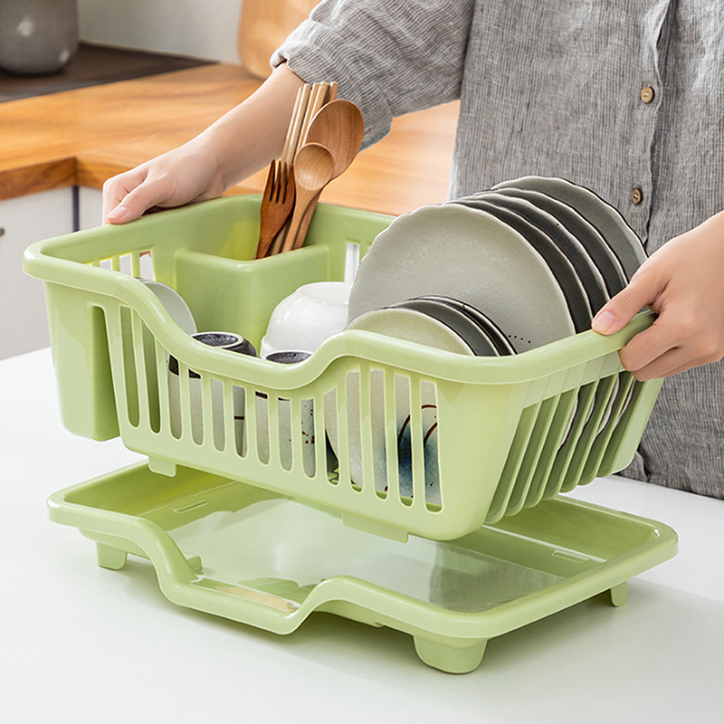 Plastic Bowl Rack Water Filter - Kitchen Baking Tray Storage のレビューと価格
