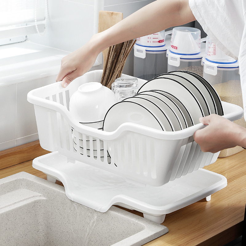 Plastic Bowl Rack Water Filter - Kitchen Baking Tray Storage のレビューと価格