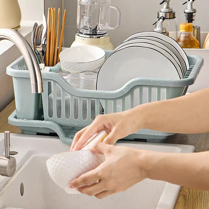 Plastic Bowl Rack Water Filter - Kitchen Baking Tray Storage のレビューと価格