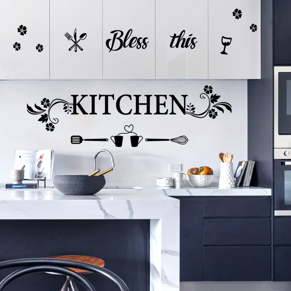 Bless This Kitchen Wall Decal  - Kitchen Baking Products のレビューと価格