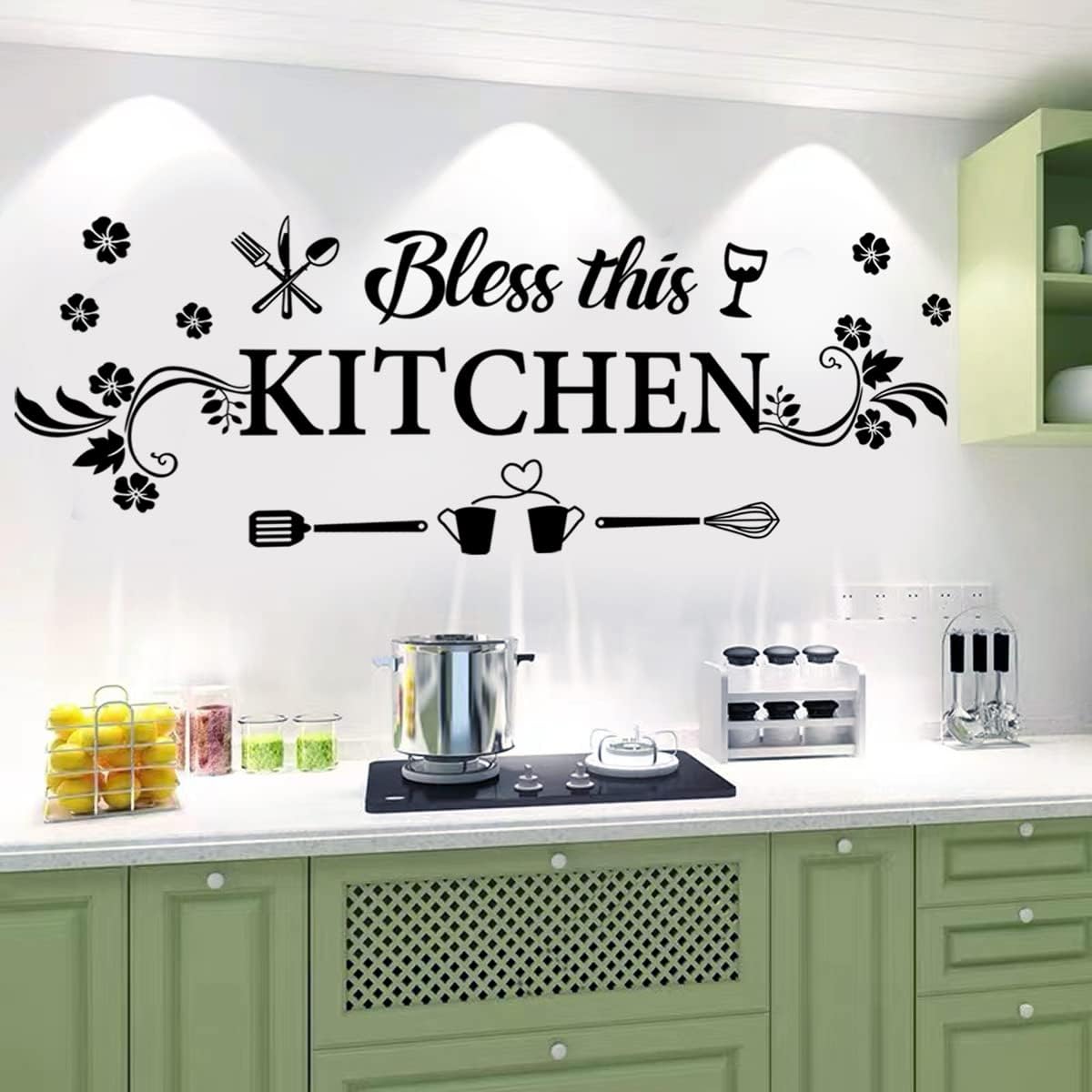 Bless This Kitchen Wall Decal  - Kitchen Baking Products のレビューと価格