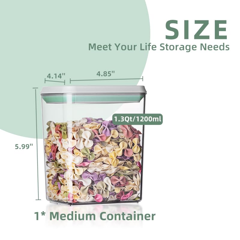 Ankou 3Pcs 1.2L Pop Airtight F - Kitchen Baking Storage のレビューと価格