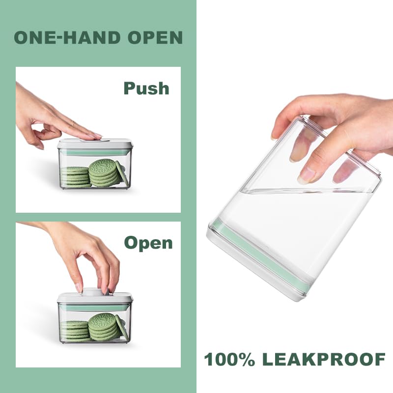 Ankou 3Pcs 1.2L Pop Airtight F - Kitchen Baking Storage のレビューと価格