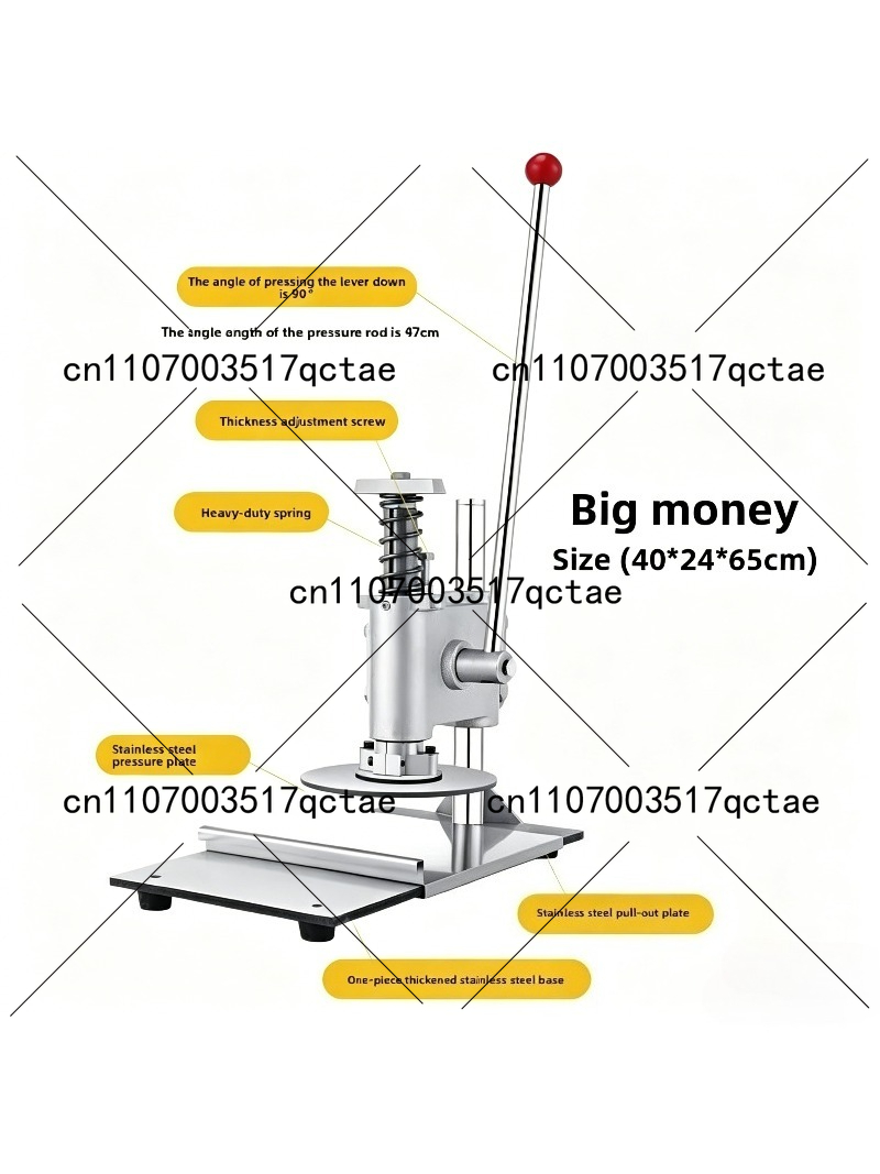Manual round Cake Press Pizza  - Commercial Kitchen For Baking のレビューと価格