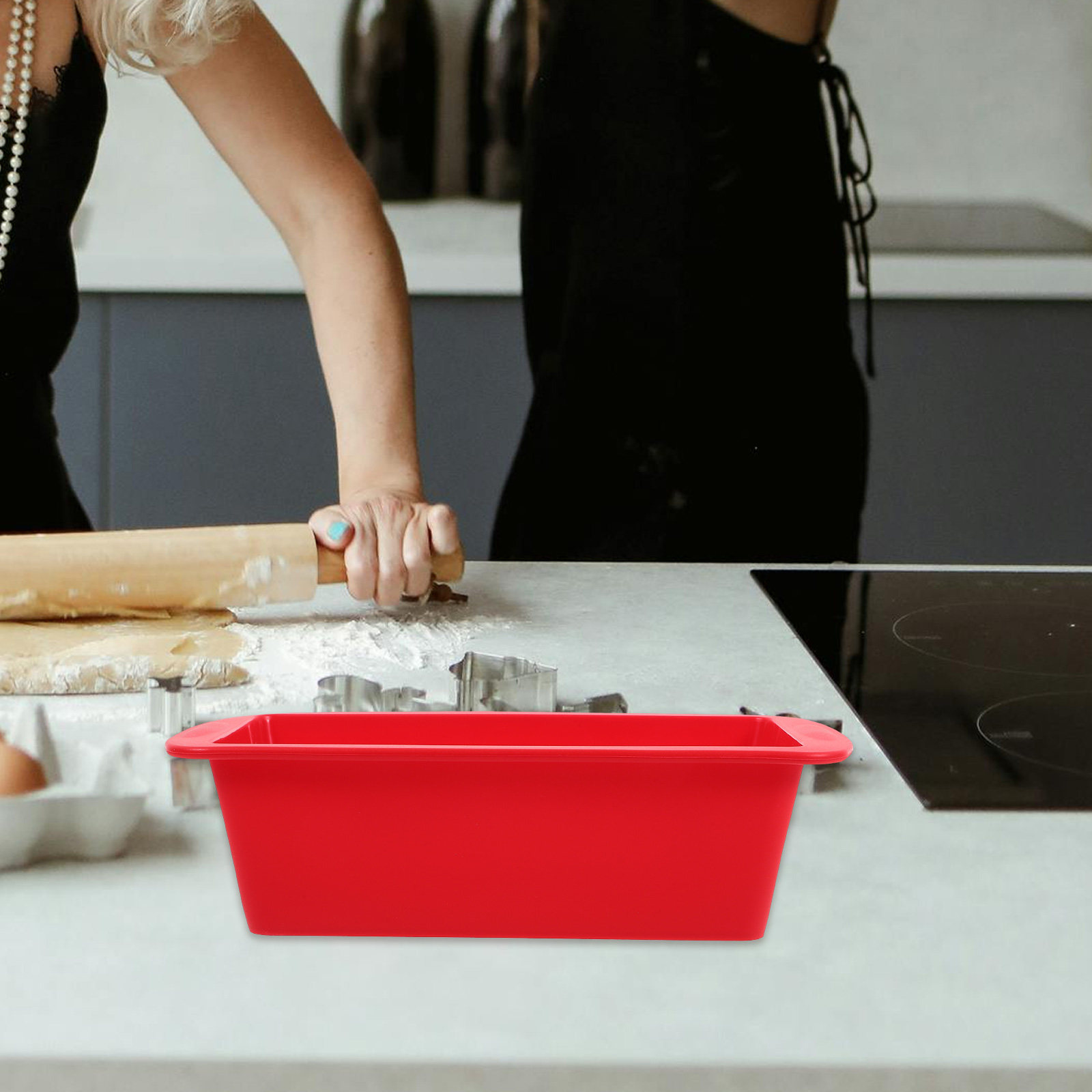 Silicone Non-Stick Bread Bakin - Kitchen Baking Cake のレビューと価格