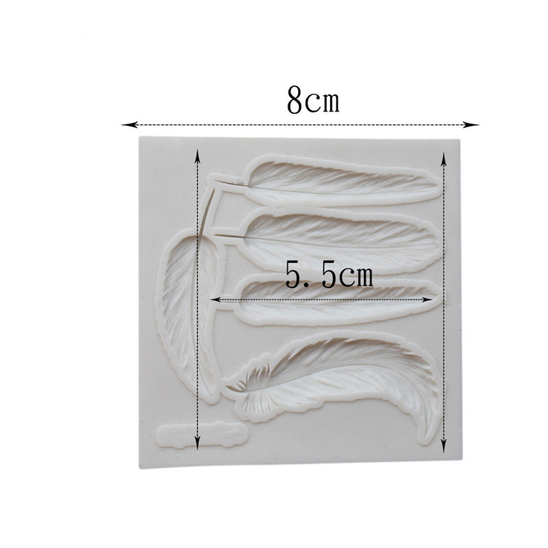 Leaves feather&wings shape 3D  - Kitchen Baking Gadgets のレビューと価格