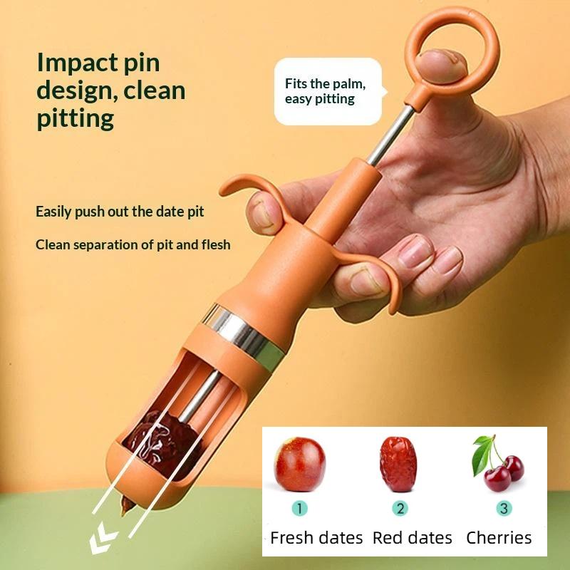 One-Second Cherry Pitter Stain - Kitchen Baking Gadgets のレビューと価格
