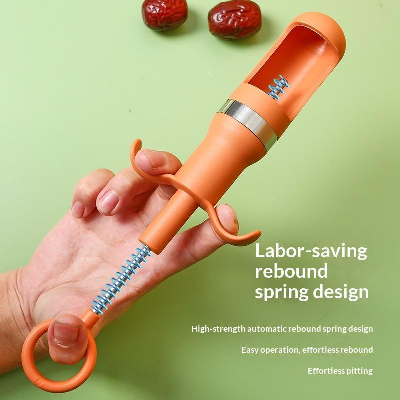 One-Second Cherry Pitter Stain - Kitchen Baking Gadgets のレビューと価格