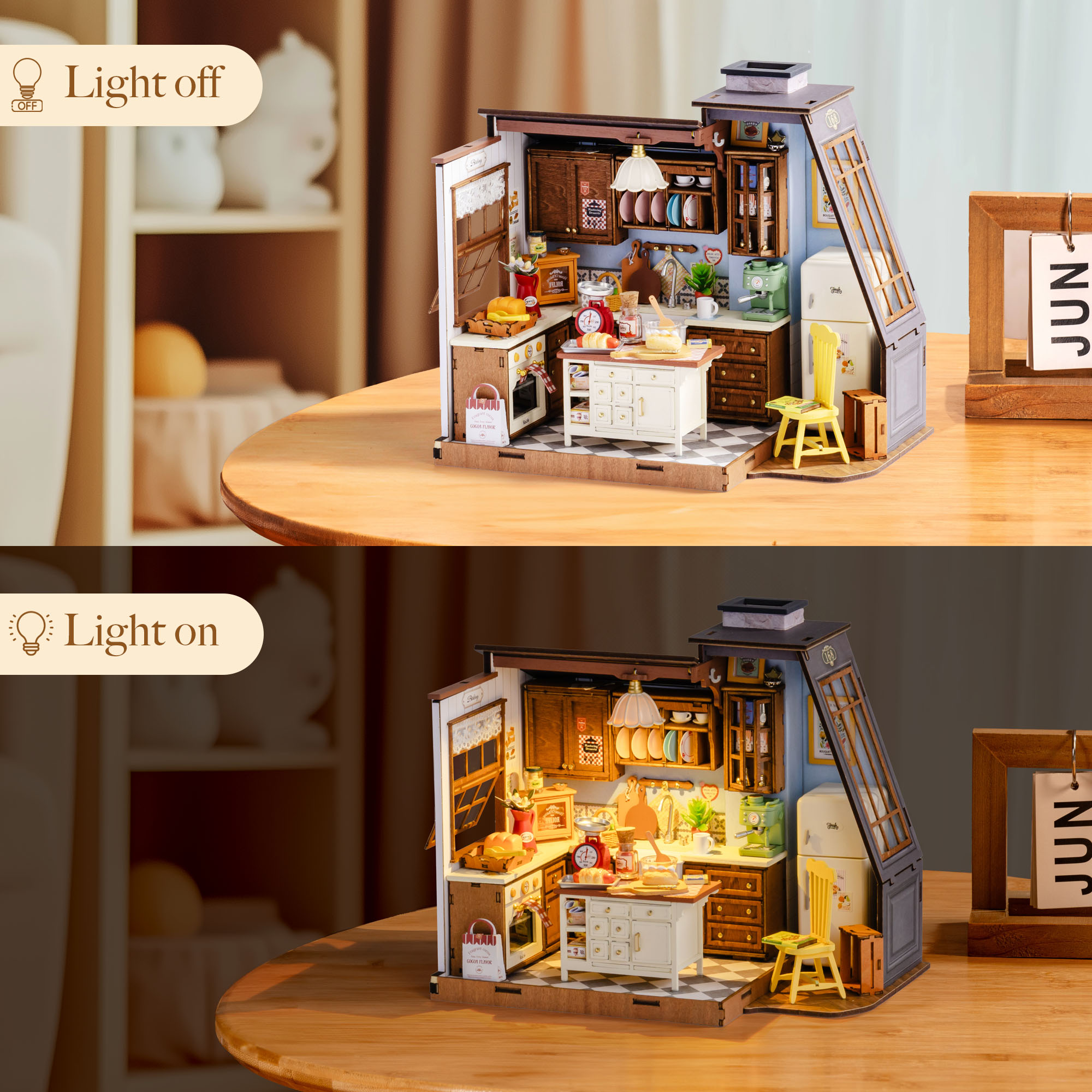 Rolife DIY Miniature House Kit - Baking Kitchen Rolife のレビューと価格