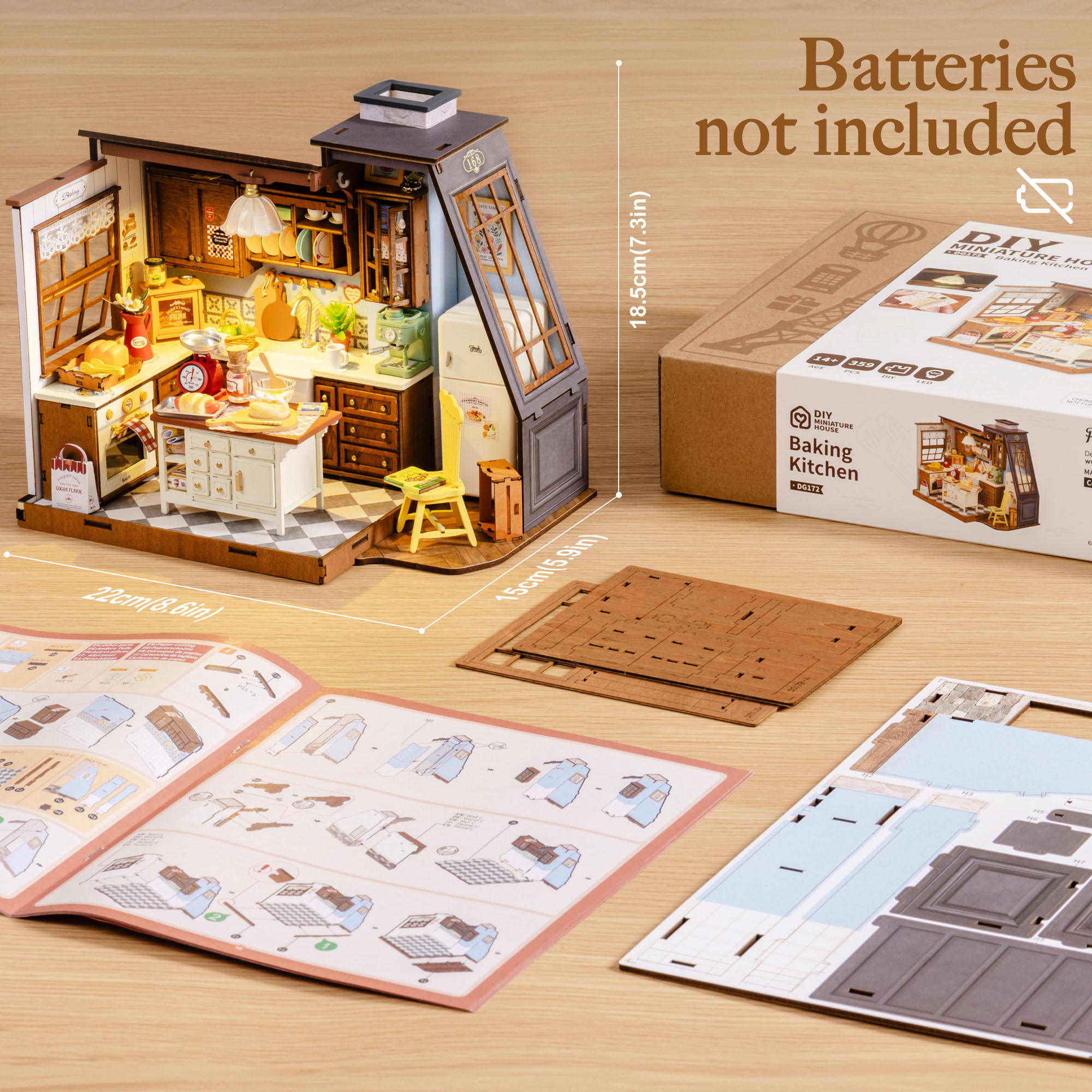 Rolife DIY Miniature House Kit - Baking Kitchen Rolife のレビューと価格