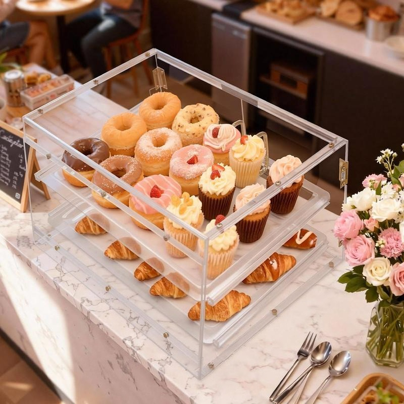 Bakery Display Case, 2-Tier Co - Commercial Kitchen For Baking のレビューと価格