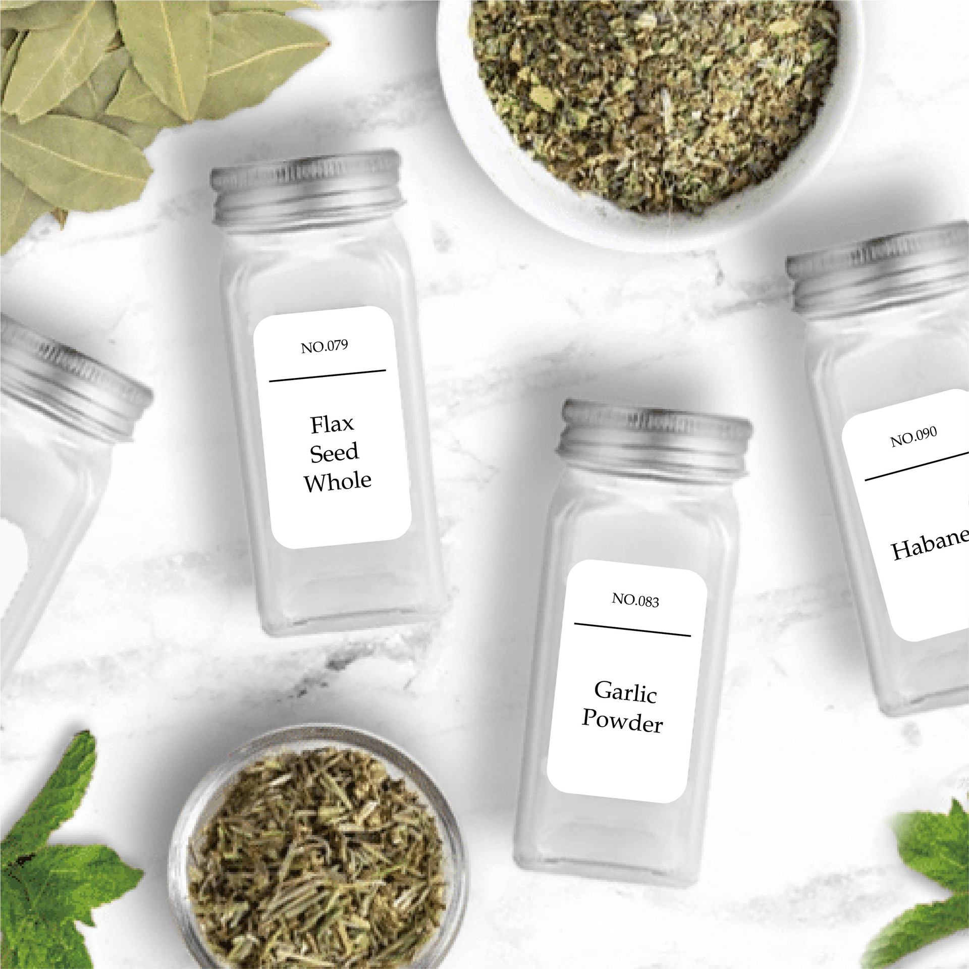 216pcs Kitchen Spice Jar Label - Kitchen.Baking Labels のレビューと価格