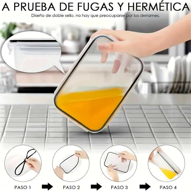 8Pcs Set Includes 4 Containers - Kitchen Baking Tray Storage のレビューと価格