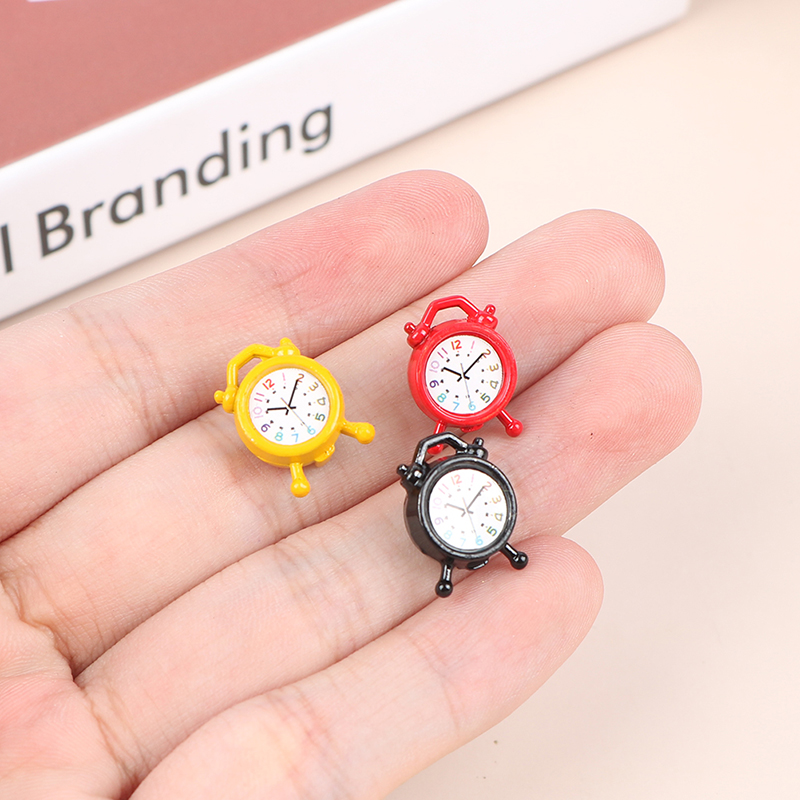 1PC 1:12 Scale Alarm Clock Dol - Kitchen Baking Storage のレビューと価格