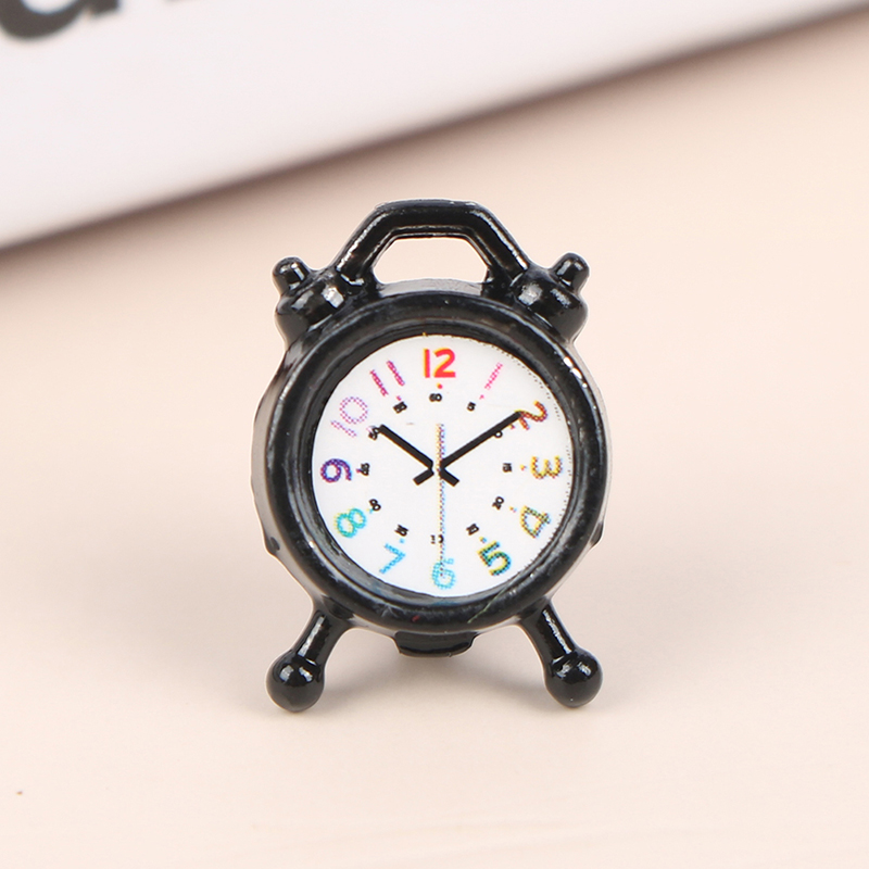 1PC 1:12 Scale Alarm Clock Dol - Kitchen Baking Storage のレビューと価格